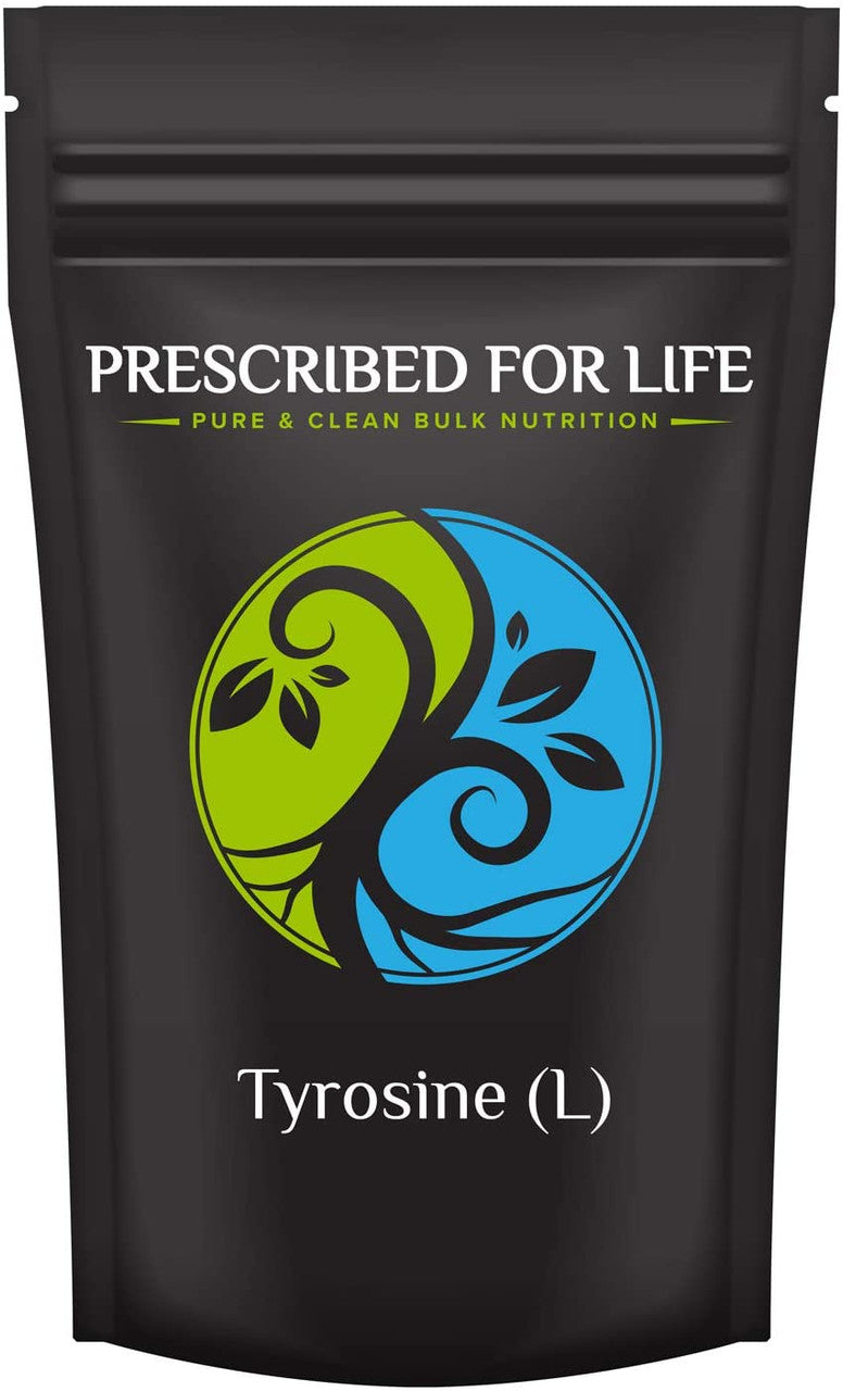 Tyrosine (L) - Free Form Amino Acid Powder - Resiliency to Stress & Fatigue