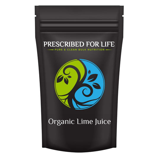 Lime Juice Powder - Spray Dried & Unsweetened Lime Juice - Reconstitute Ratio 1:2 - ING: Organic Powder