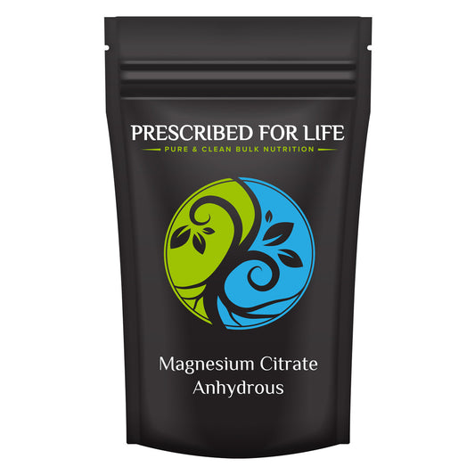 Magnesium Citrate Anhydrous - Natural USP TriMagnesium Citrate Water Soluble Powder - 16% Mg