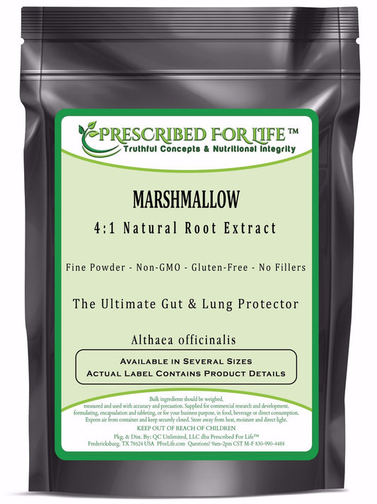 Marshmallow - 4:1 Natural Root Extract Powder (Althaea officinalis)